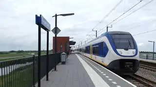 4K | Treinen in Kampen Zuid - Compilatie - 28 Augustus 2018