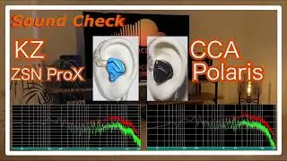 KZ ZSN ProX vs CCA Polaris [IEMs Chinese In-Ear Sound Comparison 中華イヤホン音比較]