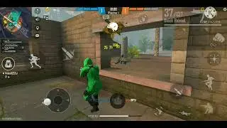 free fire game play, top green criminal bundle 🥰 #gameplay