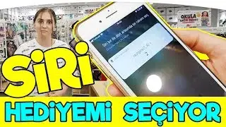 Siri Alışverişimi Y&ouml;netiyor 2019 | SIRI EN UCUZA EN G&Uuml;ZEL HEDİYE | Fenomen Tv Challenge