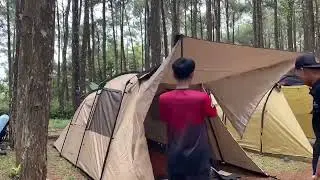 Cara pasang tenda glamping eclipta landwolf altrek tendaki