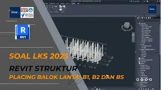 STR 11. Placing Balok Lantai B1,B2 dan BS