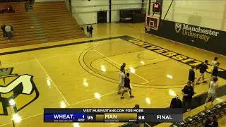 Manchester vs Wheaton Men's Basketball