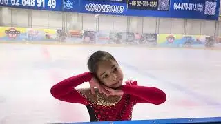 ISIAsia Freestyle 8 test. Vanessa Guenther, 9yrs old.