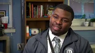 GCS honors Hughes Academy Assistant Principal Adrian Mayes during American Education Week
