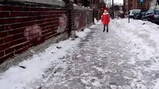 Freddie Mercury Slips on Ice