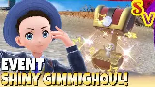 NEW EVENT! Shiny Gimmighoul 5 Star Tera Raid Event in Pokemon Scarlet and Violet