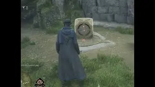 Treasure vault secret puzzle on the beach of Hogwarts