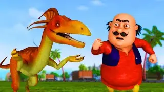 Dinosaur Chaos in the City, Motu Patlu Make a Bold Move | Motu Patlu - Dino Invasion