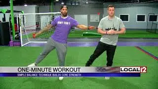 One Minute Workout: Finding balance