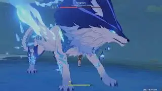 Solo Amber 70 lvl vs Lupus Boreas (Genshin Impact) 2 ТРАЙ С ФИЗ КУБКОМ (уже не случайно)