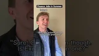 Working A Finance Job In The Summer