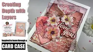 Building Depth With Layers | CASEing Angelique's Card!