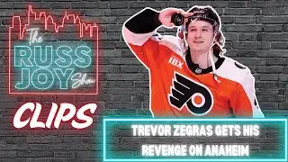 Trevor Zegras Takes Down Quitter Gauthier & the Ducks | Flyers Clips | The Russ Joy Show