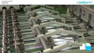 Line O Matic A4 Cut Size Sheeter with with automatic wrapping Machine CSS