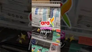 Productos NUEVOS para el Hogar que hay en Tiendas Ara 👞👠🧡 #nuevos  #tiendasara
