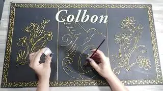 Crea tu cuadro para pared / Manualidades con silicona / Hermoso cuadro para pared