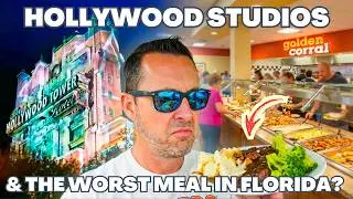 HOLLYWOOD STUDIO | Golden Corral WORST FOOD EVER | SEBASTIAN  Inlet Dolphins Walt Disney World Vlog