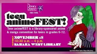 2023 Teenanime Fest Returns to Sahara West Library