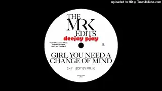 Eddie Kendricks - Girl You Need A Change Of Mind (Edit By Mr. K)