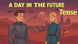 Daily English | A Day in the Future |Daily Routine Vocabulary