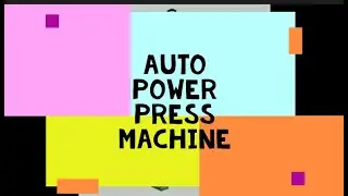 Ankita Industries | Automatic Power Press Machine | mechanical work
