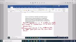 WAEC 2016 PHYSICS THEORY QUESTION 9abc