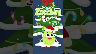 Z for Zucchini | Learn ABCs on Christmas #nurseryrhymes #abcd #christmas #alphabet #learnenglish