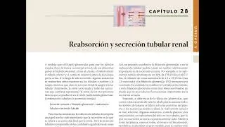 Podcast: Resumen Cap&iacute;tulo 28 &ndash; Reabsorci&oacute;n y Secreci&oacute;n Tubular | Guyton 14&ordf; Ed.