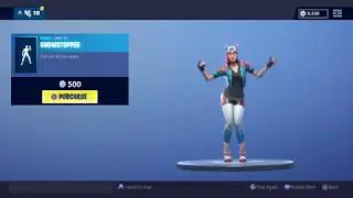 Fortnite: Battle Royale - Season 7- New Emote - Showstopper (Lynx - Stage 1, Skin)