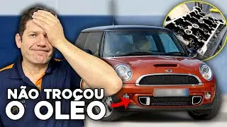 ISSO &Eacute; O QUE ACONTECE QUANDO VOC&Ecirc; N&Atilde;O TROCA O &Oacute;LEO DO MOTOR 😱😰