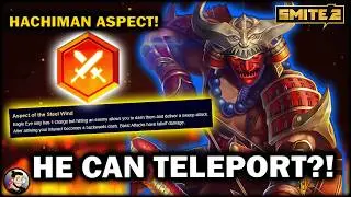 HACHI ASPECT TURNS HIM INTO A MOBILE GOD