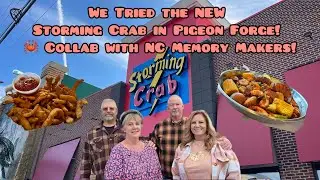 Мы попробовали нового «Штормового краба» от Pigeon Forge! 🦀 Совместная работа с North Carolina Me...
