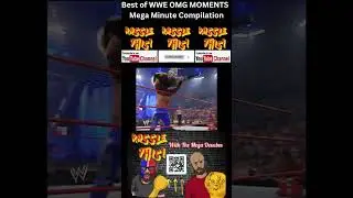 WWE OMG MOMENTS | Mega Minute Compilation #wwe #shorts #shortsfeed #shortsyoutube #wrestling