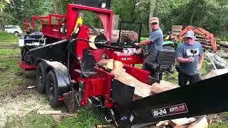 Running the 18-24 diesel at Woodruff Woods
