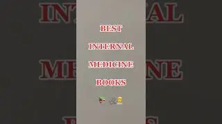 BEST INTERNAL MEDICINE BOOKS📚🧑&zwj;⚕️🩺#doctor #medical #medicine #medstudent #internalmedicine