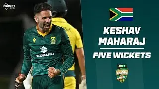 King Keshav! Maharaj runs through Aussie top order | Australia v South Africa 2025-26