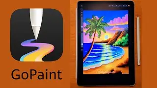 Nyobain gambar di go paint pakai huawei matepad 11.5