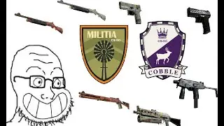 Attempt at Mil-Spec skins from Cobblestone, Militia Collections | CS:GO Trade Up