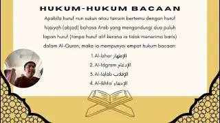 Hukum Nun Sukun dan Tanwin