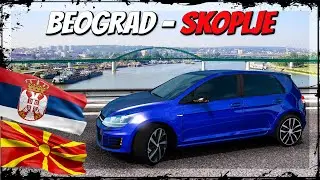 GOLF 7 GTI, OD BEOGRADA DO SKOPLJA *euro truck simulator 2*