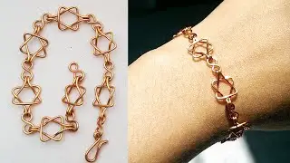 Making unisex jewelry used for both men and women | David star bracelet 351