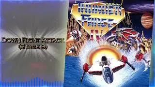 Thunderforce IV ~ Down Right Attack Stage 9  ~ Hard Rock Remix ~ OST Arrangement ~ SEGA Megadrive