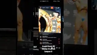 Arnold Classic UK Closeup #sampson #news #live #bodybuilding #livestream #podcast #arnoldclassic #UK
