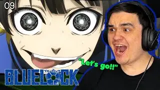 BACHIRA GOES CRAZY!! | Blue Lock Episode 9 REACTION