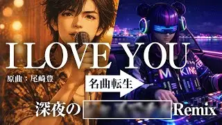 【極上のチル】尾崎豊『I LOVE YOU』を深夜のJazz EDMへ。叫ばないからこそ沁みる大人の時間【AIカバー/名曲転生】