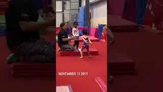 Never forget how far you have come ❤️🤸&zwj;♀️ 🎥 : mini_gymnast_skylar (IG) #Gymnastics #Sia