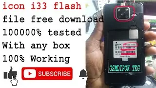 icon i33 Flash File Tested Free 100% Working