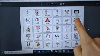 Modelling an Aided Language Display