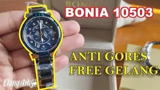 BONIA 10503 UNBOXING & REVIEW - ELANG ARLOJI